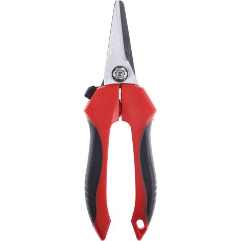 Cisaille RS PRO, Long. 145 mm, Type Droit pour Carton, cordon, goujons, corde, fil métallique, bâtons en bois ( Prix pour 1 ) (1/5)
