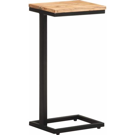 Maison Exclusive - Beistelltische 2 Stk. 31,5x24,5x64,5 cm Massiv (1/5)