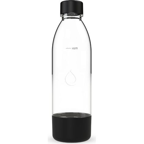 Dafi-Flasche für Saturator 0.7 Schwarz mit PushAir-Verschluss (1/4)