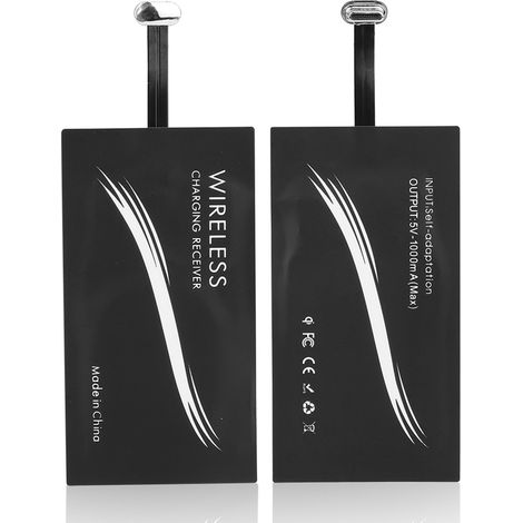 Récepteur de charge sans fil 500‑1000mA, taux de conversion 70%, connecteur Type C (1/5)