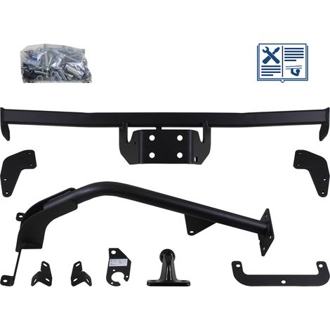Attelage - Lada NIVA Véhicule tout terrain fermé - 10/86-12/91 - rotule standard - GDW - Faisceau universel 7 broches