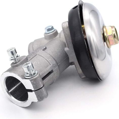 Renvoi d'angle Debroussailleuse 28mm, Tête d'engrenage Debroussailleuse Universelle Boîte de Vitesse de Tondeuse à Gazon pour Coupe Herbe/Tronconneuse (28mm, Rond de 9 Dents)-LIAIKI (1/5)