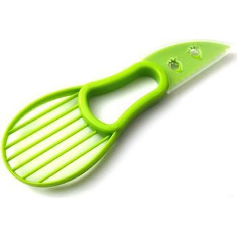 Couteau à avocat 3 en 1 - Trancheuse à avocat - Ustensile de cuisine (1/5)