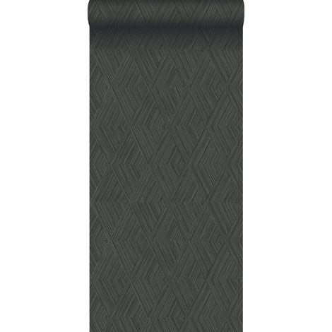 papier peint graphique 3D noir - Origin Wallcoverings (1/5)