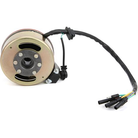 Réparation du stator d'allumage et du volant moteur pour moteur Lifan 50-125 cm3 (moto tout-terrain). (1/5)