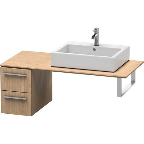 Duravit X-Large Base armadio per console 6721, 2 cassetti, 300 mm, Colore (anteriore/corpo): Rovere europeo Decorazione quercia - XL672105252