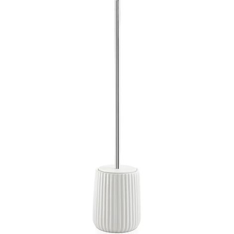 Portascopino bagno bianco Gedy serie Marika in ceramica (1/3)