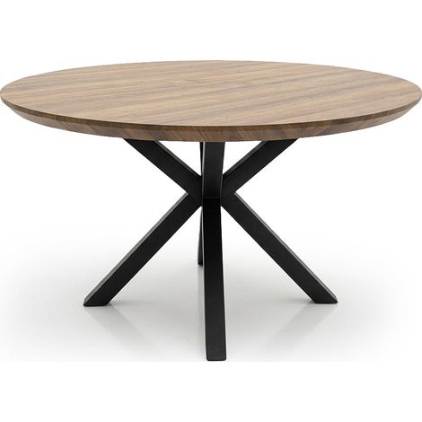 Mesa de Comedor Redonda 120cm, Roble