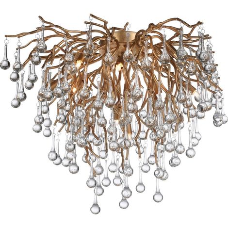 Lustre Icicle laiton 50cm - 8091-11 (1/4)