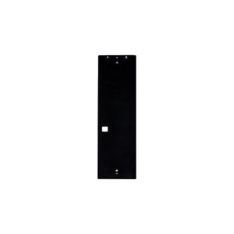 2N 9155063 Helios IP Verso Backplate Piastra Posteriore 3 Moduli 107x340 mm colore Nero (1/2)