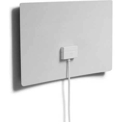 Antenne plate DVB-T/T2 active One For All SV 9440 intérieure 45 dB blanc, noir (1/4)