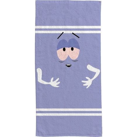 1 South Park Badetuch, 40 x 70 cm, 300 g/m² Baumwollmischgewebe, mauve, für Reisen und Strand (1/5)
