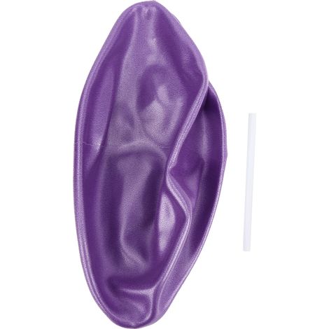 Lot de ballons de fitness anti-explosion 25cm pour Pilates, grossesse et yoga - Violet (1/5)