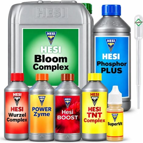 Hesi 7-Teiliges Dünger Set XL – Grow Dünger Set