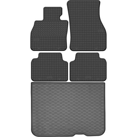 Mini Clubman II Combivan de 2015-2024 SET - tapis de voiture en caoutchouc + tapis de coffre (1/5)