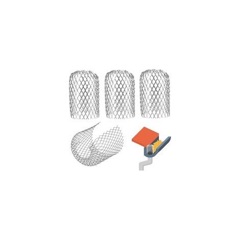 Lot de 4 protège gouttières extensibles en métal, filtre anti feuilles pour gouttières Protection contre l'obstruction des descentes d'eau