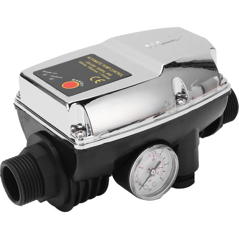 Wasserpumpensteuerung, silbernes, wasserdichtes ABS-Gehäuse, intelligenter automatischer 10-A-Druckschalter (1/5)