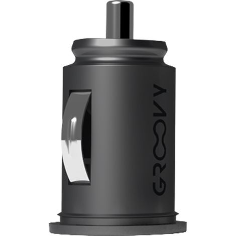 Caricatore per Smartphone 2 Porte USB GROOVY - per Auto (1/3)