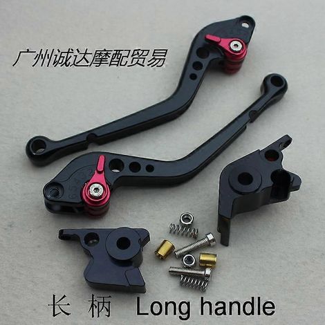 Pièces de moto modifiées pour KTM 690 DUKE R 14-17 : leviers de frein, klaxon et embrayage (noir, à poignée longue). (1/5)