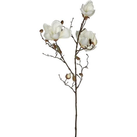 Mica künstliche Magnolia weiß 88 cm Kunstpflanzen