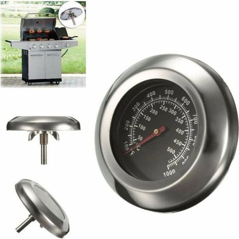 Thermometre Four - Acier Inoxydable - Pour Cuisson Four et Grill - Lecture Instantanee - 1 Unite (1/4)