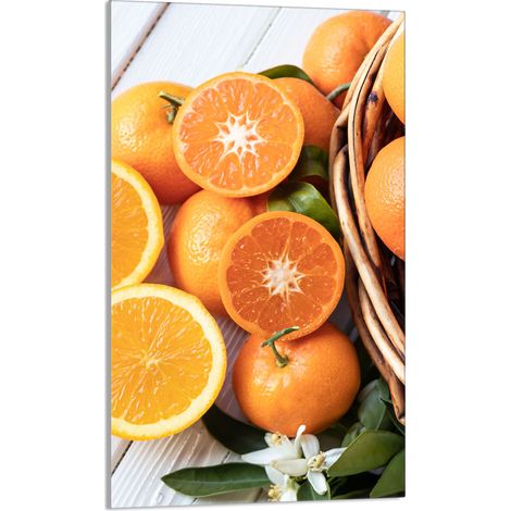 Planche à découper en verre 30 x 52 cm Fruits