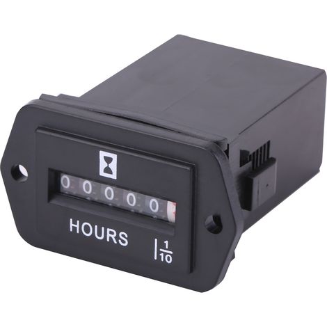 Compteur horaire mécanique DC 6-80V pour moteur diesel essence, générateur, bateau HM002
