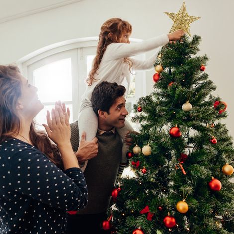 Liquidation : Étoile de sapin de Noël - Étoile de sapin en fer forgé illuminée - Magnifique étoile de sapin en perles (1/5)