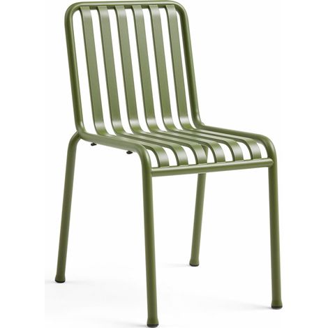 [GEBRAUCHT] B-Ware Hay Palissade Stuhl Esszimmerstuhl Gartenstuhl Balkonstuhl Designstuhl Olivgrün