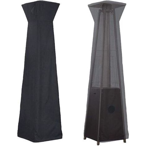 BARKBUSTERS Housse pour Parasol Chauffant en 210D Oxford Imperméable, Housse de Protection pour Chauffage de Terrasse, Bache de Protection pour Chauffage de Terrasse Extérieur Anti-Poussière/Vent,,noi (1/4)