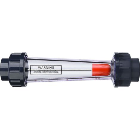LZS-32 (D) Durchflussmesser für Flüssigkeiten mit ABS-Kunststoffrohr, Durchflussmesser 1-10 m K (1/5)