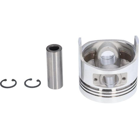 Kit piston pour moteur diesel 186F, compatible avec générateur 5 kW, en aluminium et acier poli haute résistance résistant à la chaleur. (1/5)