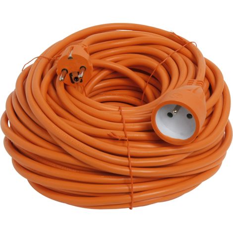 DEBFLEX - RALLONGE JARDIN 2P+T 16A 3G1,5 MM² HO5VV-F 40M ORANGE - 344409