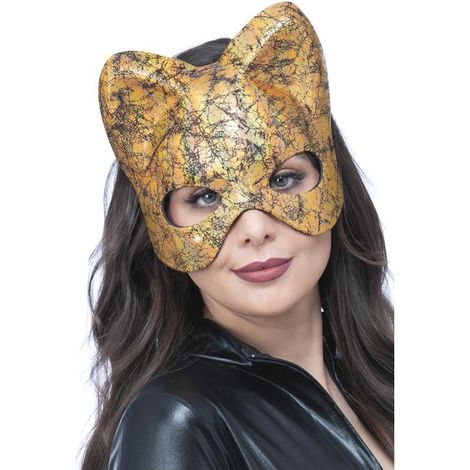 Gold Cat Eyemask - on Elastic - 52999