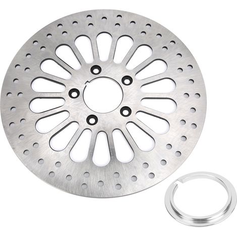 Disques de frein avant moto 5 trous OD292mm/11.5in ID58mm/2.3in pièce de rechange pour Touring 2000‑2007 (1/5)