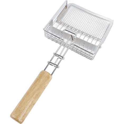 Pelle à litière pour chat à long manche en métal à petits trous, idéale pour le nettoyage du bac à litière. (1/5)