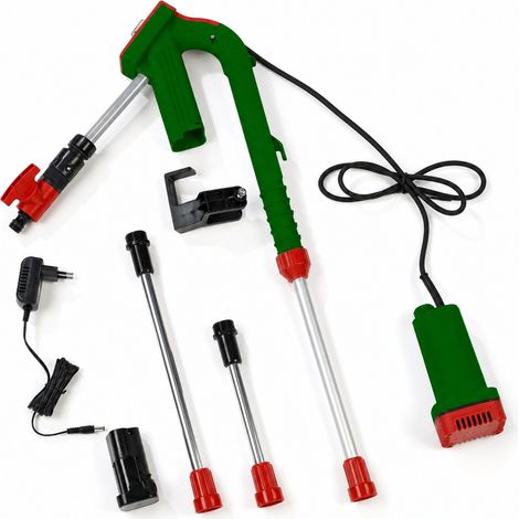 Pompe pour baril de pluie à batterie, 12 volts (1/2)