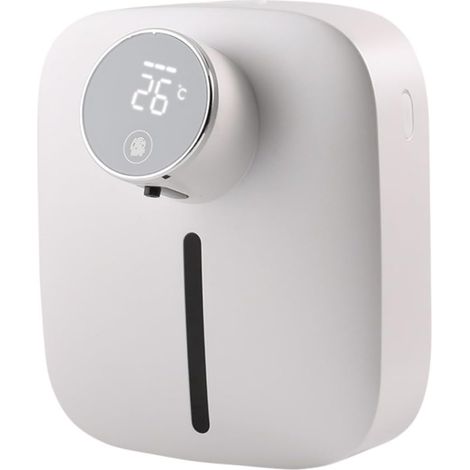 Distributeur de Moussant Automatique sans Contact Rechargeable Mural de Liquide Design Élégant pour Salle de Bain et Cuisine (1/5)