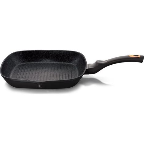 Patelnia grillowa granitowa 28cm berlinger haus negro rosa BH-1636 (1/3)