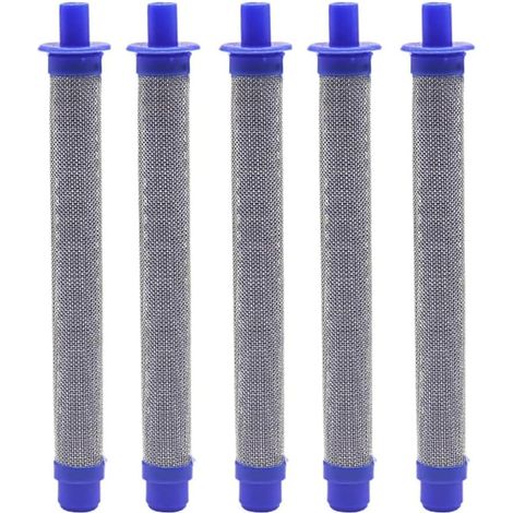 Confezione da 5 elementi filtranti in acciaio inossidabile da 60 maglie 288749 per pistola a spruzzo airless