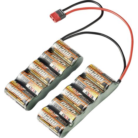 [NEUWERTIG] B-Ware Reely Modellbau Akkupack Batterie 12 V 4200 M Ah Zellen Zahl 10 Side By Side