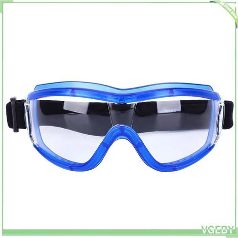 Fafeicy Des lunettes de protection Lunettes anti-buée étanches à la poussière pour enfants Lunettes de materiel protection Bleu (1/5)