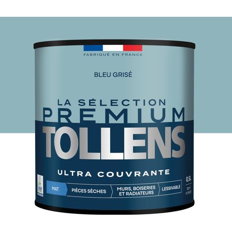 Peinture Satin Ultra Couvrante Bleu Grisé 0,5 L