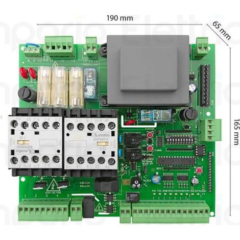 Panneau de commande NOLOGO START-S9PV 230 V 400 V pour portes rapides (1/3)