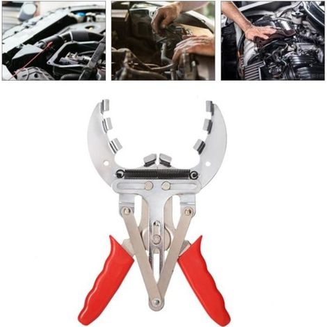Pince à segment de piston Outil de suppression de l'outil de suppression de l'installateur d'extenseur de pinces de compresseur de (1/4)