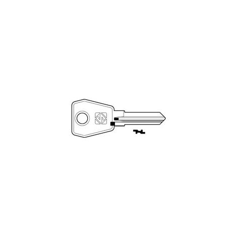 CHIAVI PER CILINDRI EURO LOCKS 5 SPINE PICCOLE EU16R- - EU16R SX - 10 pezzi SILCA