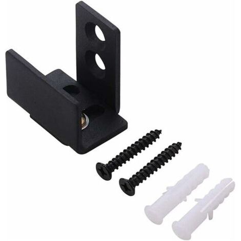 Guide de sol pour porte de grange, guide de porte coulissante en bas, guide de porte coulissante de grange, guide de sol robuste pour porte coulissante, rails de porte de placard coulissants