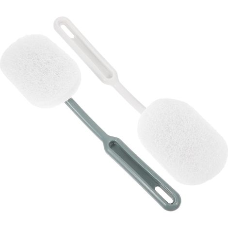 2 brosses WC, blanc, pour WC, salle de bain et baignoire (1/5)