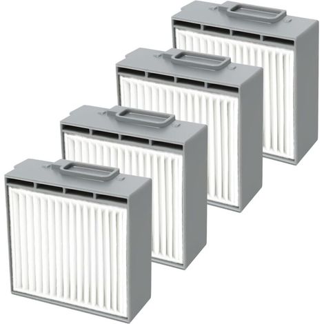 Accessoires de Filtre HEPA pour iRobot Roomba Max 705 vac/Plus 504 Vac aspirateur, réutilisation et Filtration Haute efficacité, pièce de Rechange pour Filtre HEPA -4 pièces (1/5)