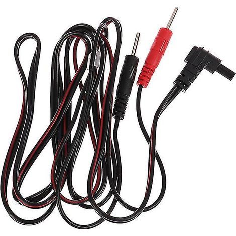 Câble d'électrodes d'électrothérapie pour appareil de massage TENS. connexion 2.35 mm (1/5)